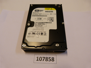 320GB PATA Harddisk - WD3200AAJB 7200RPM